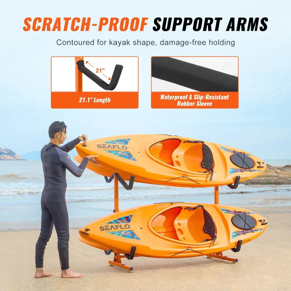 Kayak Storage 220 lbs adjustable 99.88 kg