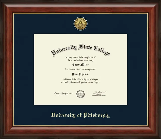 Diploma Frame 11" 8.5" 19.25"