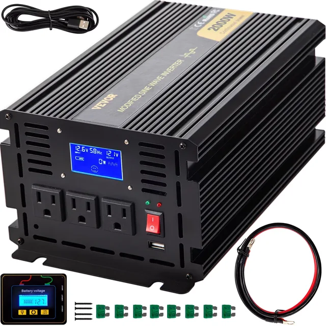 Power Inverter 2500w 12v 120v