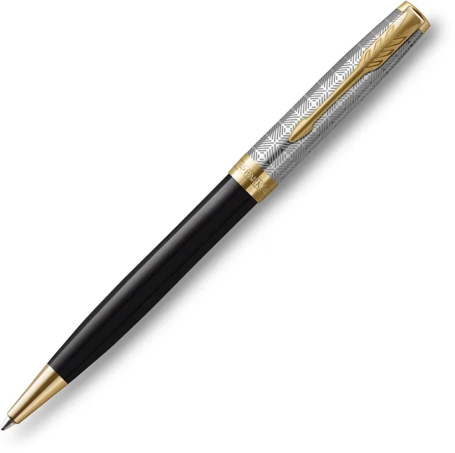 Ballpoint Pen black silver