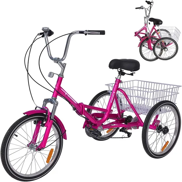 Bikes 20" folding red
