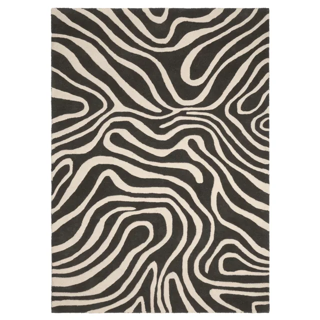 Rug 5' 7' black