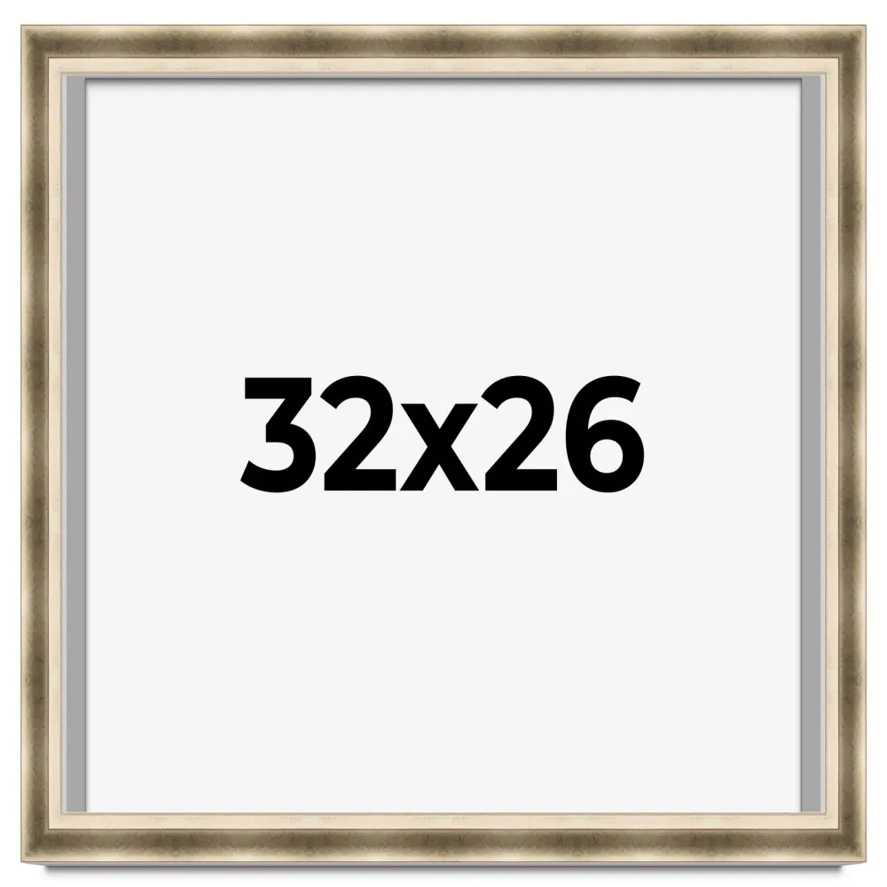 Frame 1.75 inches silver 5 inches