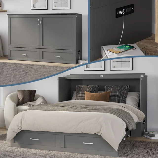 Bed 6" grey 5"