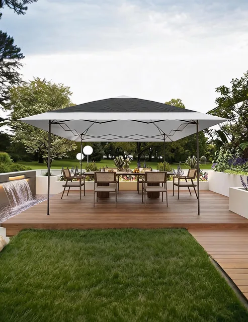 Canopy Tent adjustable waterproof gray