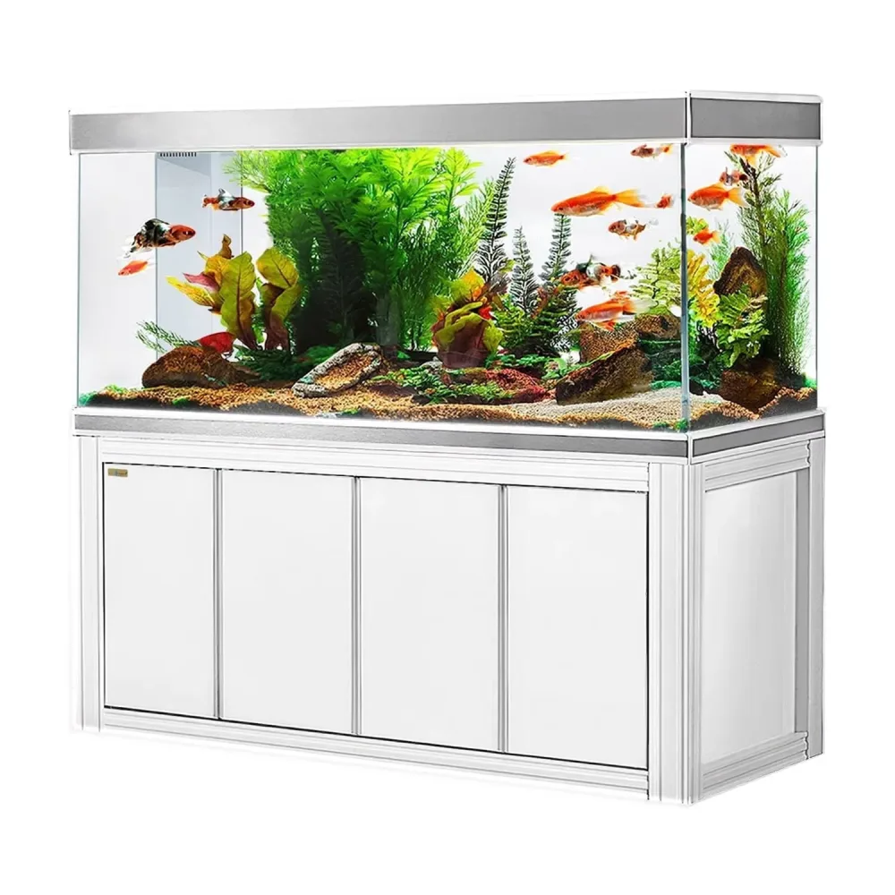 Fish Tank 260 gallon white silver