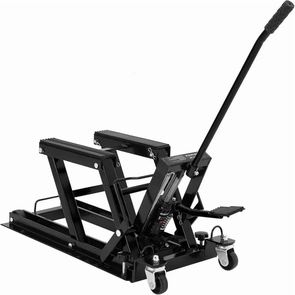 Motorcycle 1500 lb portable black