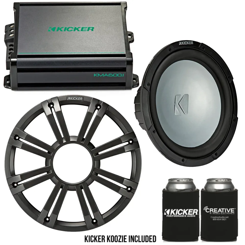 Amplifier Bundle 12 inch 600 watt led