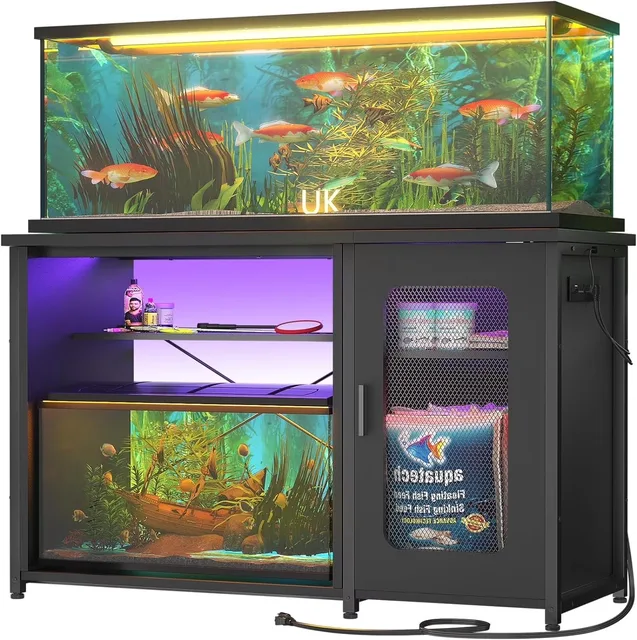 Aquarium Stand 55-75 gallon 880lbs led