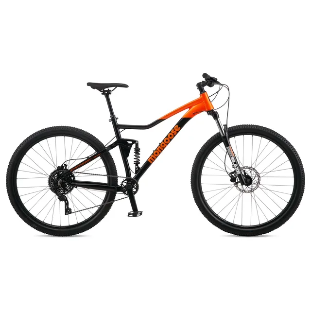 Mountain Bike black orange 100mm