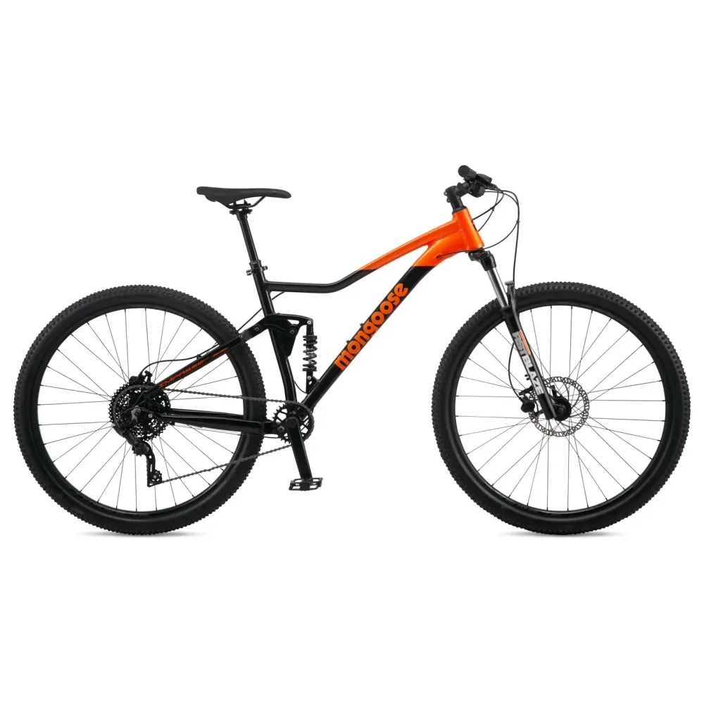 Mountain Bike black orange 100mm