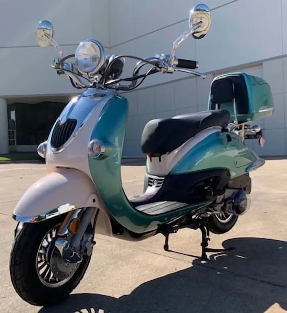 Scooter green 220 lbs 222 lbs