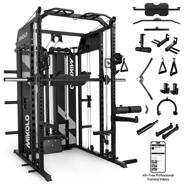 Smith Machine 2" 128lbs black
