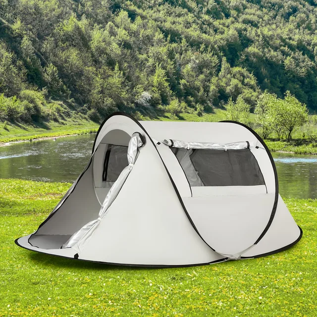 Camping Tent portable white