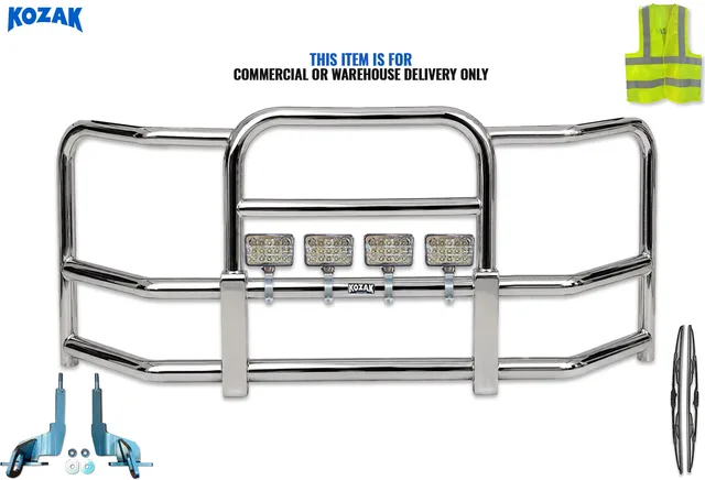 Bumper Grille 90" 36" 6 inch