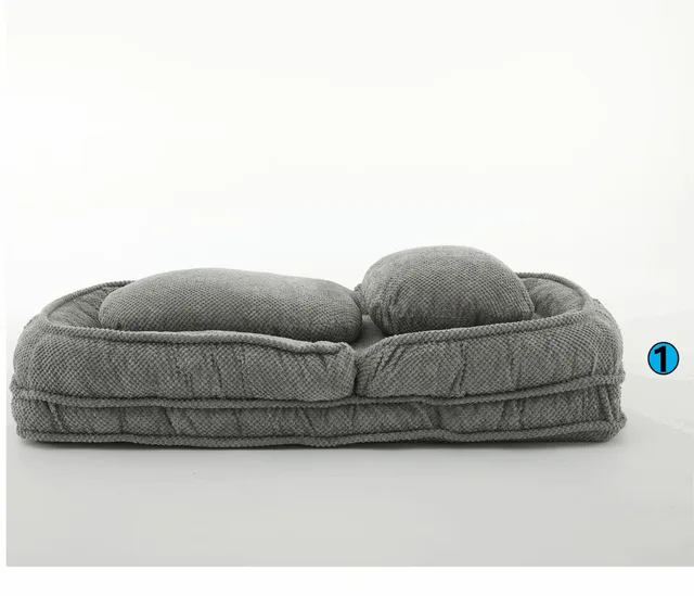 Sofa Bed 69.29" adjustable green