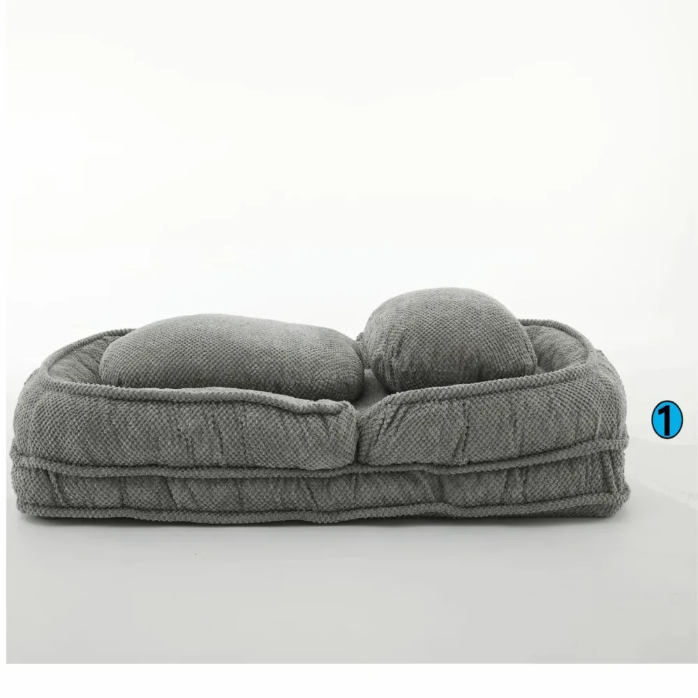 Sofa Bed 69.29" adjustable green