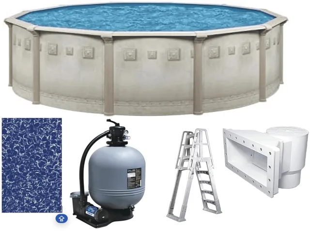 Swimming Pool 24' 52" 1.5 hp