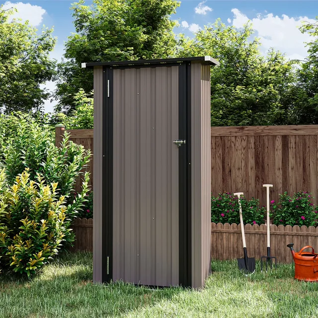 Metal Storage 3' brown
