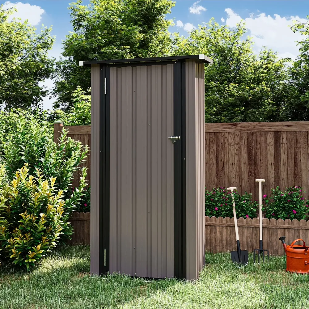 Metal Storage 3' brown