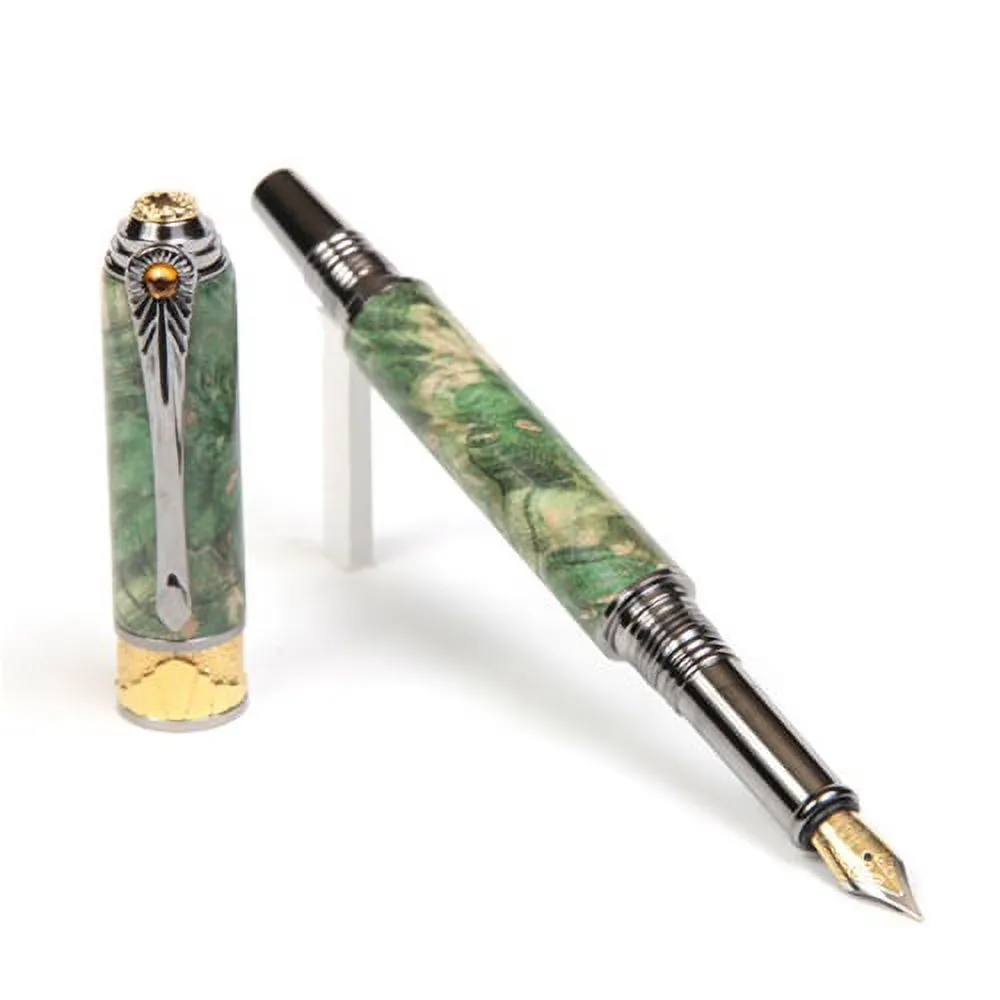 Fountain Pen green black