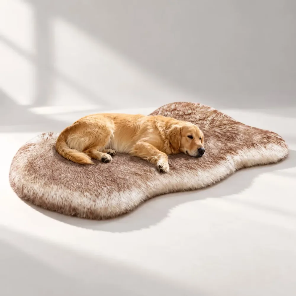 Dog Bed 40" brown 1.0 in