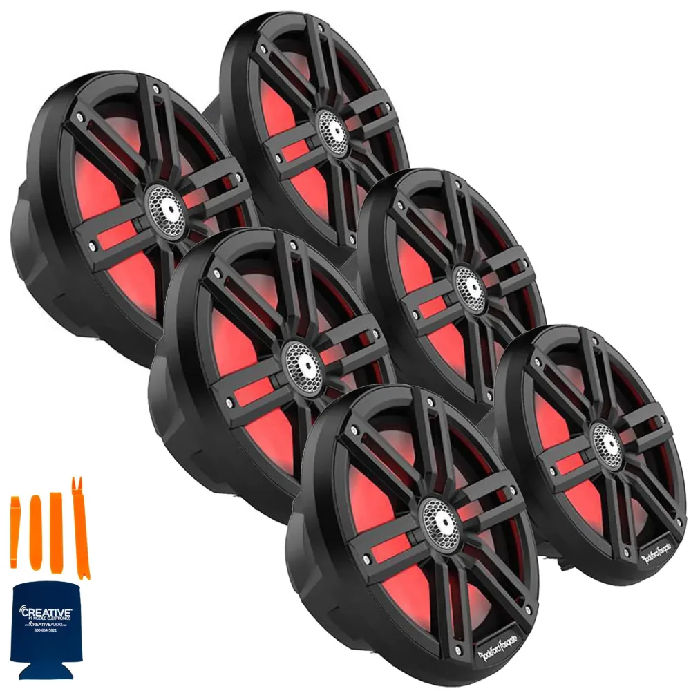 Grille 3 pair 8" black
