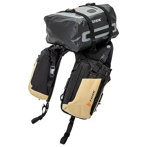 Rackless Luggage black tan heavy-duty