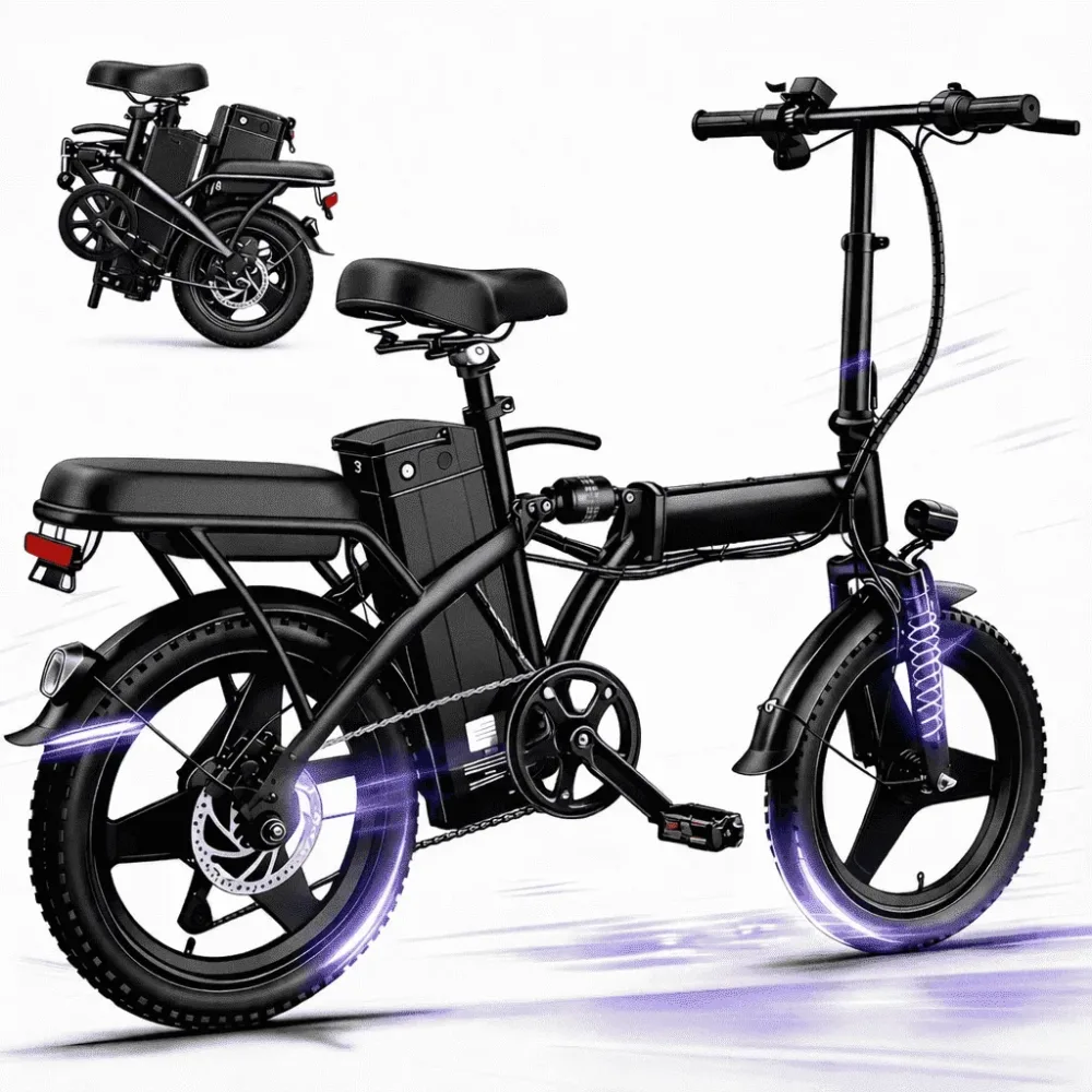 Electric Bike 14" 500w folding