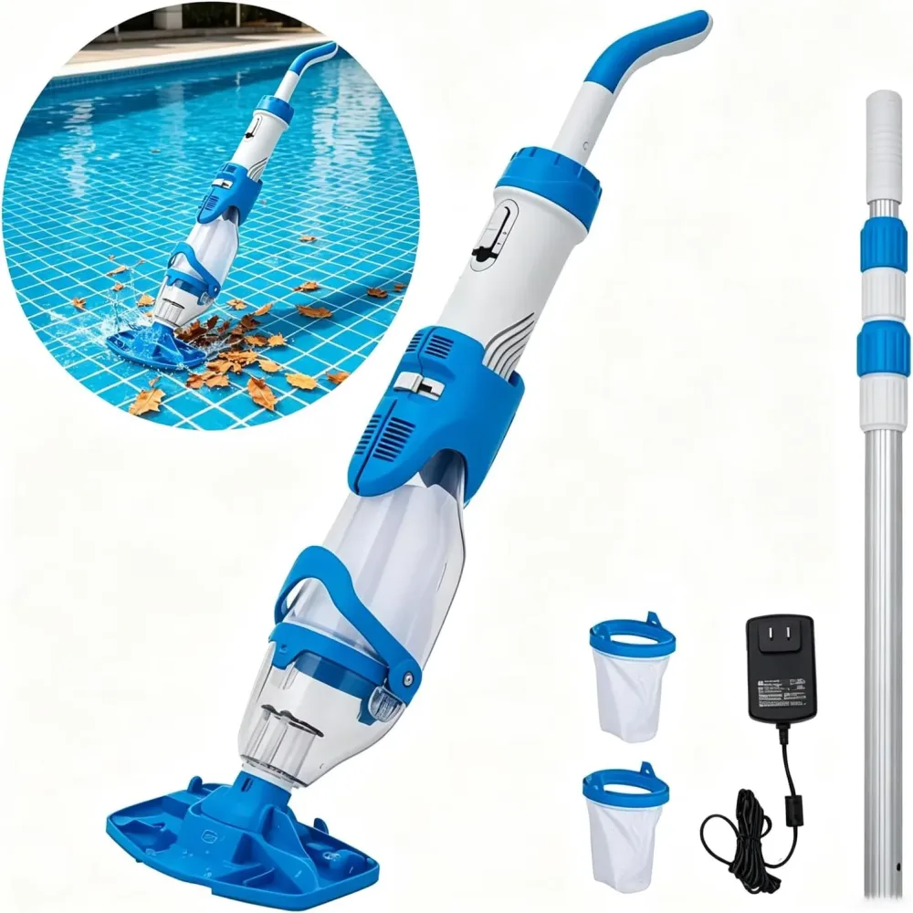 Pool Cleaner rechargeable 36 lb waterproof