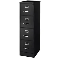 File Cabinet 22" black 71 lb