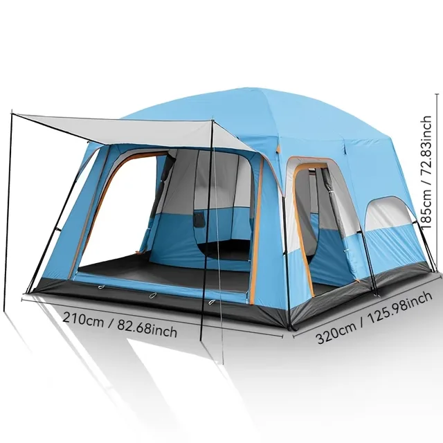 Family Camping 4-10 people 4 pack waterproof