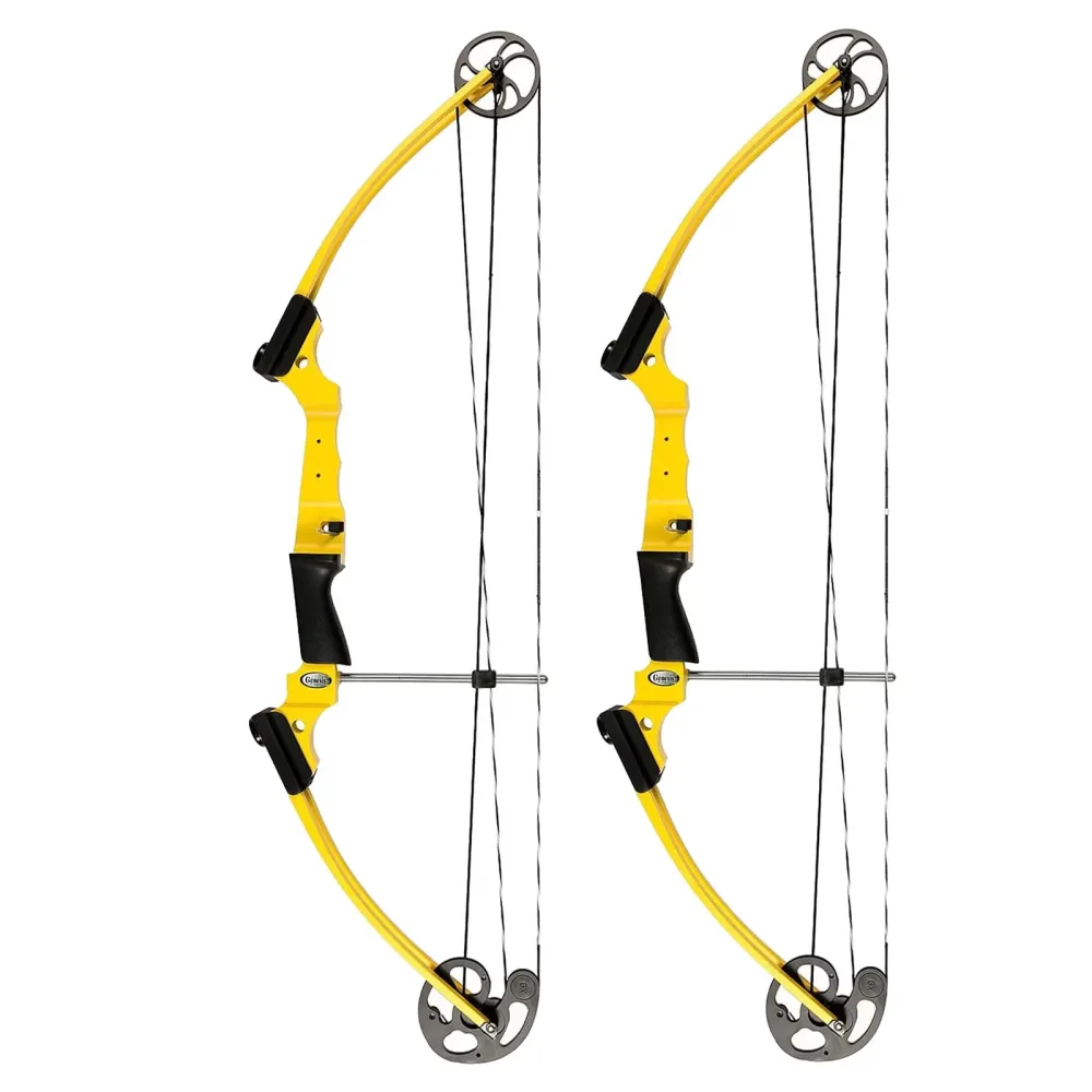 Bow 2 pack adjustable yellow