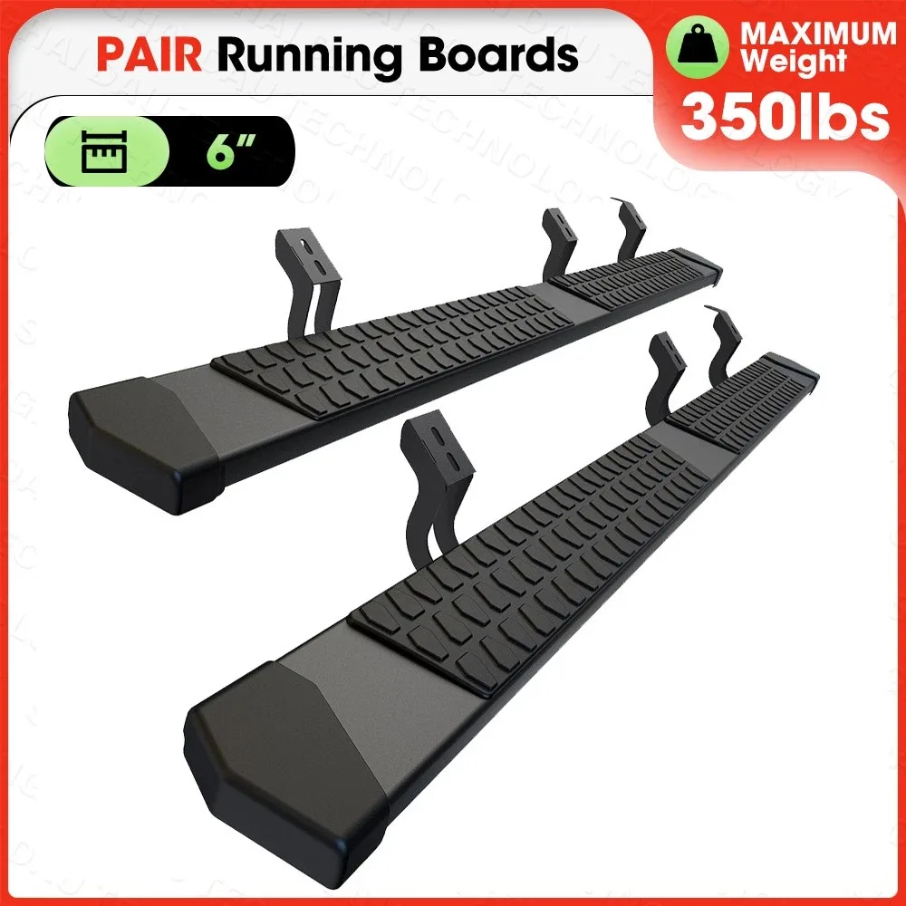Bumpers & Grille Guards 6" black 450 lbs