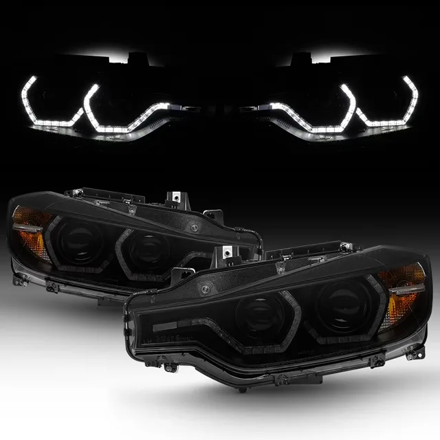 Projector Headlights led black