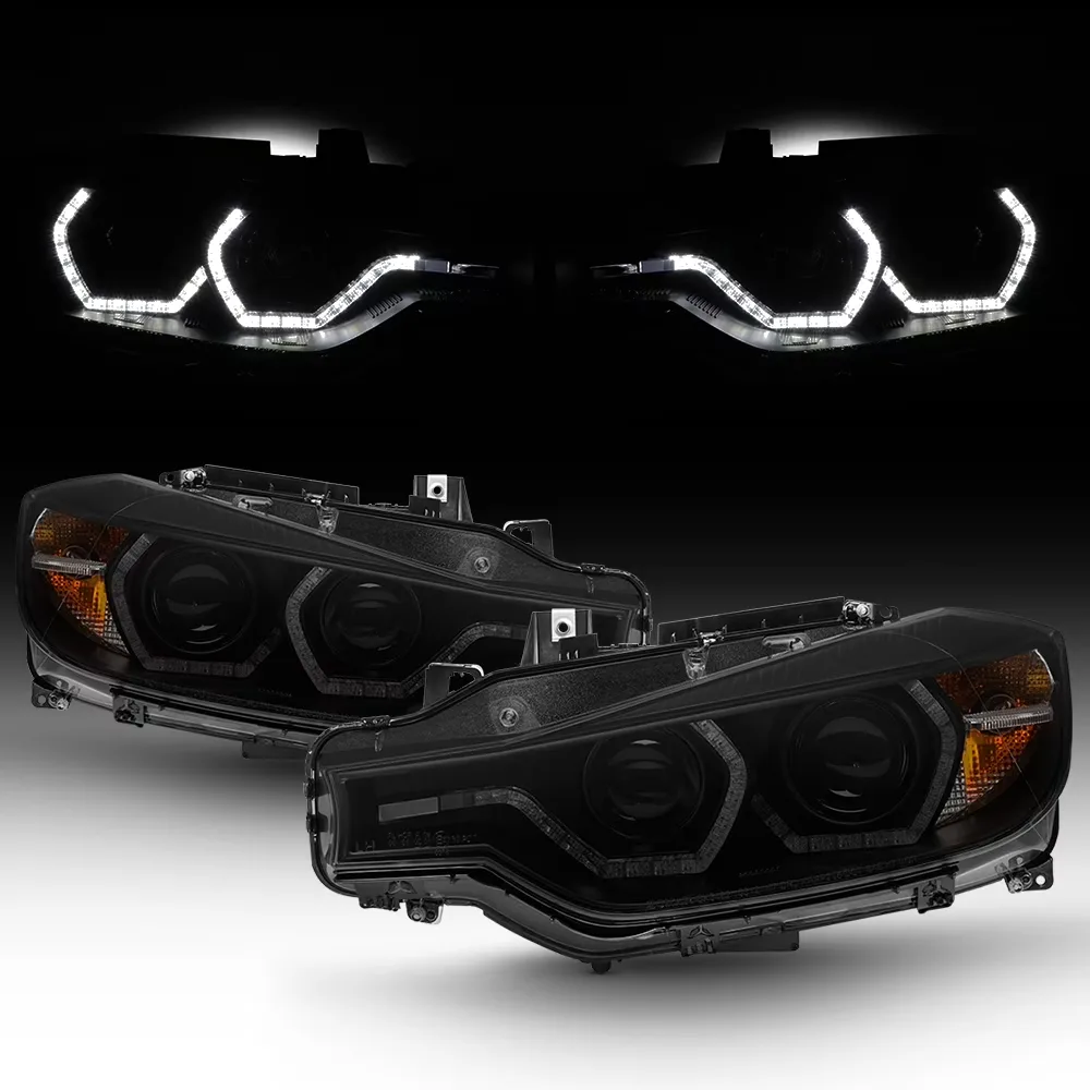 Projector Headlights led black