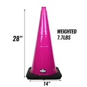 Safety Traffic 28" black 28 inch