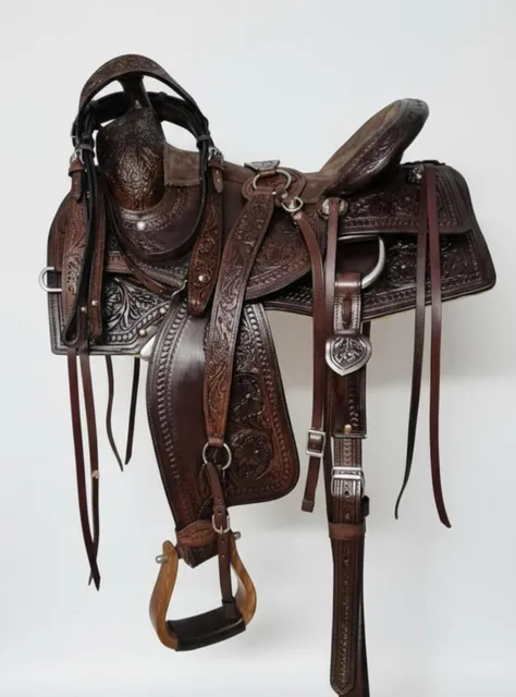 Horse Saddle brown heavy-duty adjustable