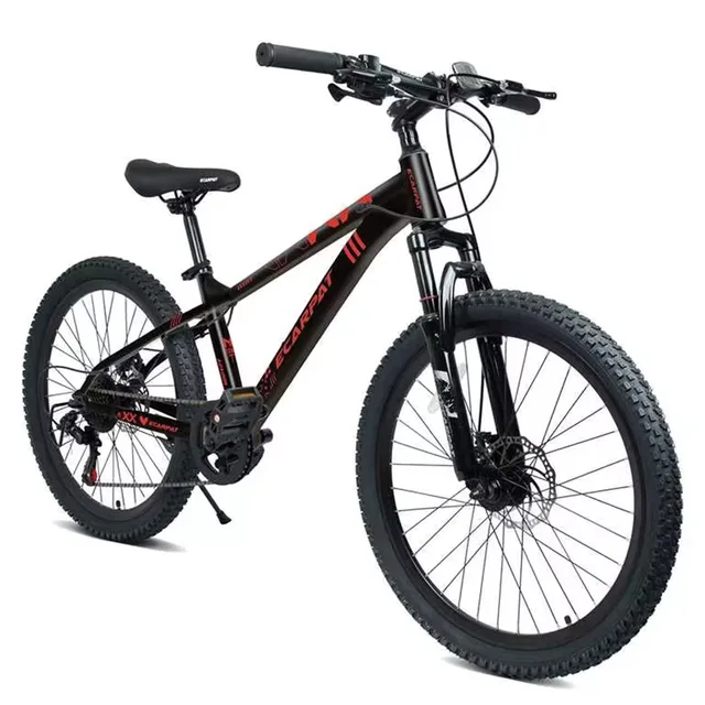 Mountain Bike 24 inch black red
