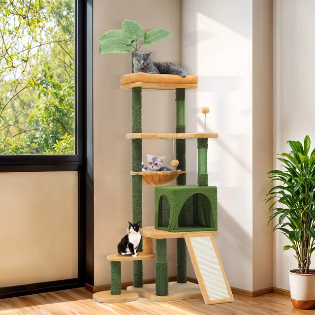 Furniture & Enrichment 67" green 67 inches