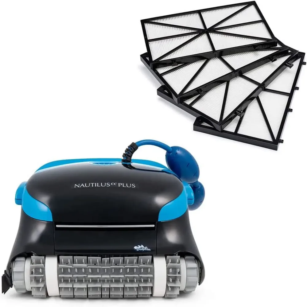 Robotic Pool 50 ft black