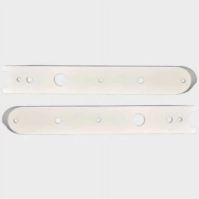 Motors & Fluids white 16" 4"