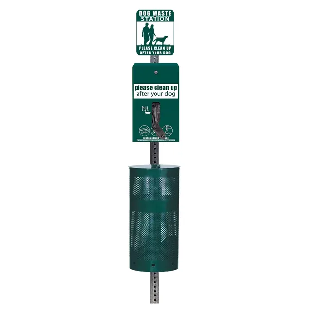 Hanging Bag green 10 gallon 72"
