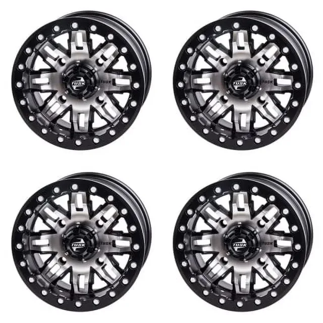 Beadlock Wheel 4 pack black 10mm