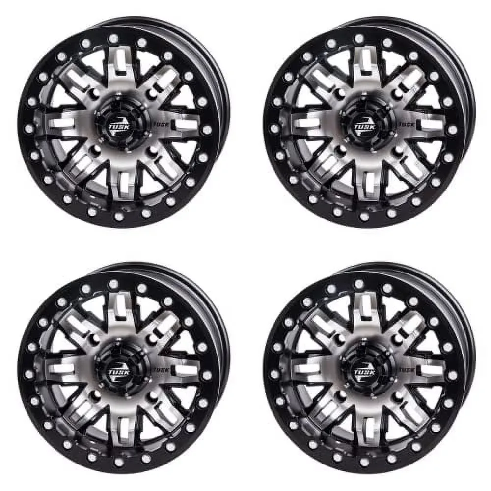 Beadlock Wheel 4 pack black 10mm