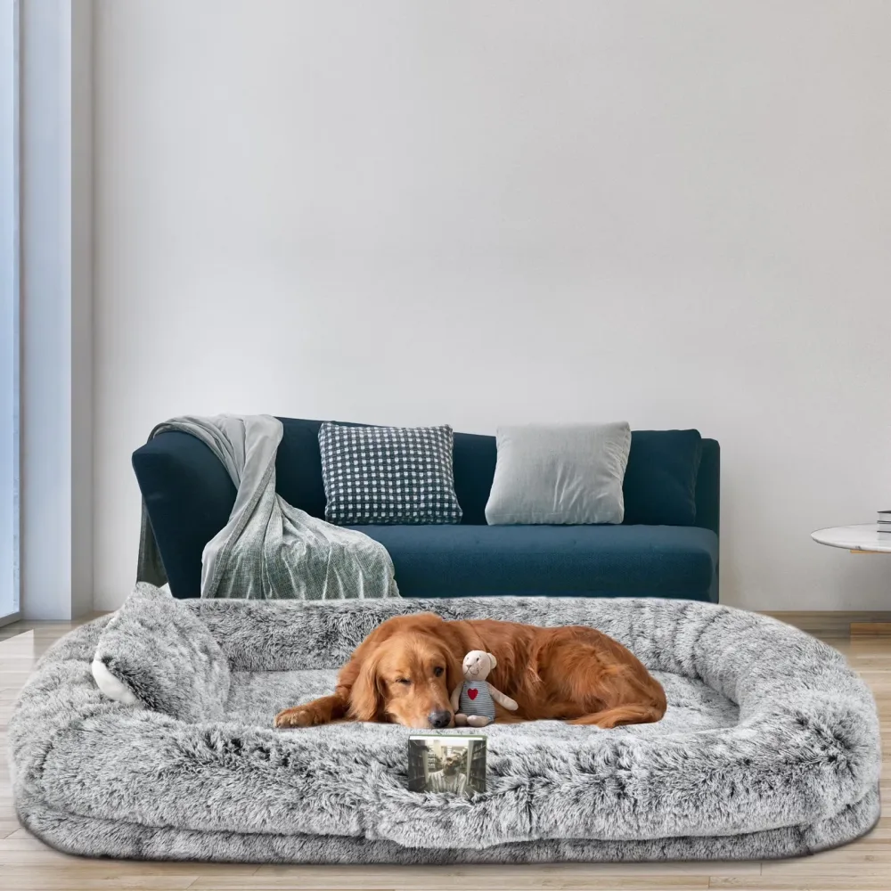 Dog Bed 79" 43" brown