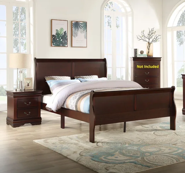 Bedroom brown 56.3" 73.9"