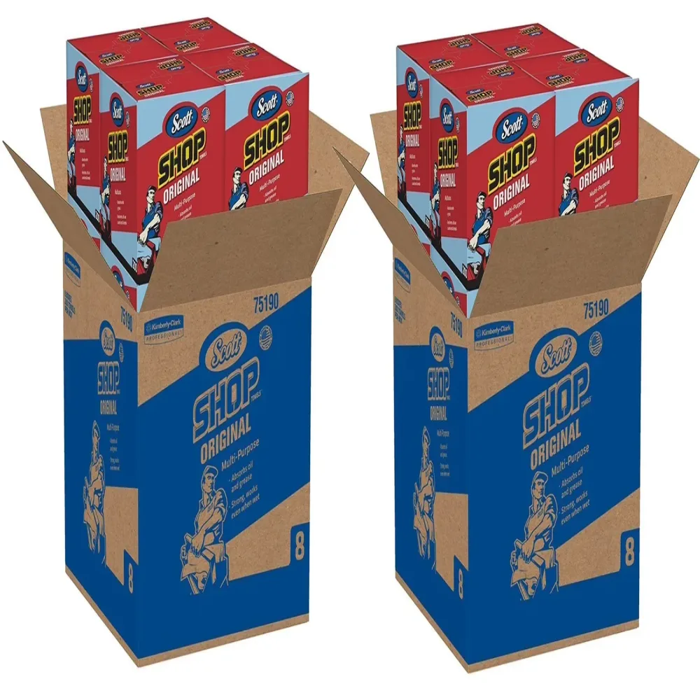 Towel 2 pack blue