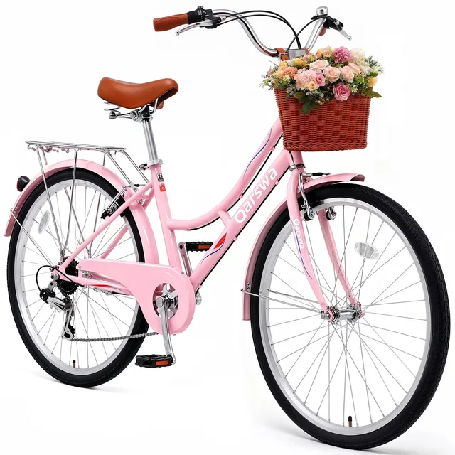 City Bike 26 inch 24 in white