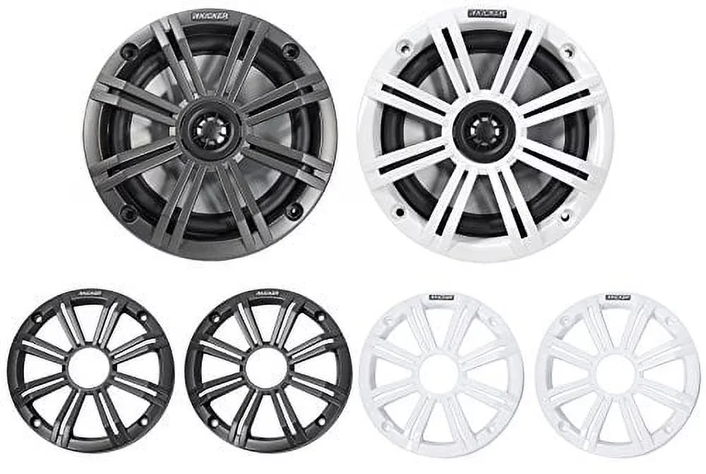 Speaker 6.5 inch black white